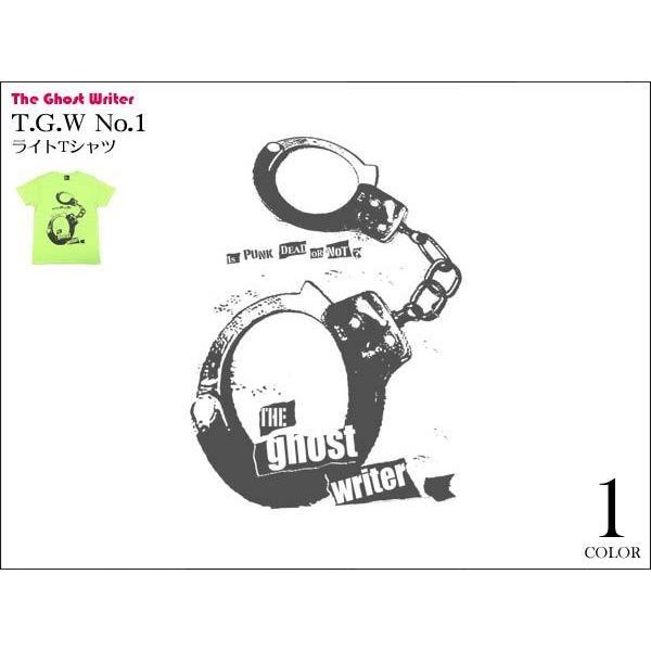 The Ghost Writer No.1 ライトTシャツ (ライムグリーン) -F- 半袖 手錠 UK US PUNKROCK パンクロックTシャツ パンキッシュ | ブランド登録なし | 02