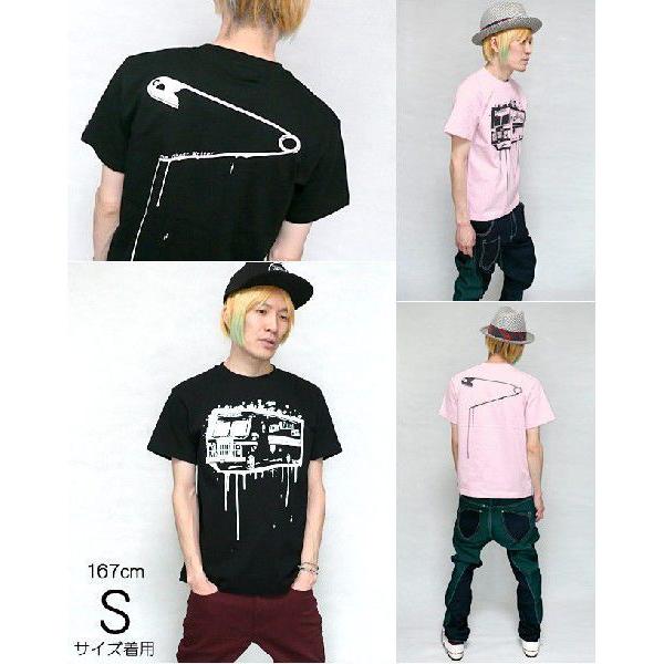 パンクロックTシャツ / DESTINY ディスティニー Tシャツ(ブラック) -X- 半袖 黒色 運命 PUNK ROCK TEE パンキッシュ かっこいい Tシャツ屋さんバンビ | メンズセレクト | 03