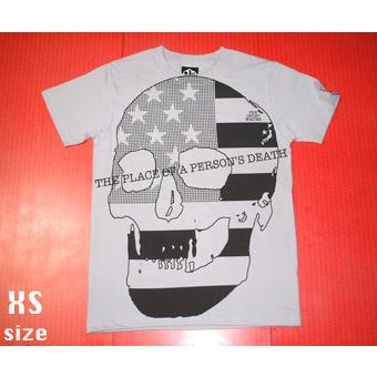 USA スカル Tシャツ -G- 半袖 アメリカ スカルTシャツ パンクロックTシャツ ドクロ 髑髏 バンドT グラフィックデザイン | メンズセレクト | 01