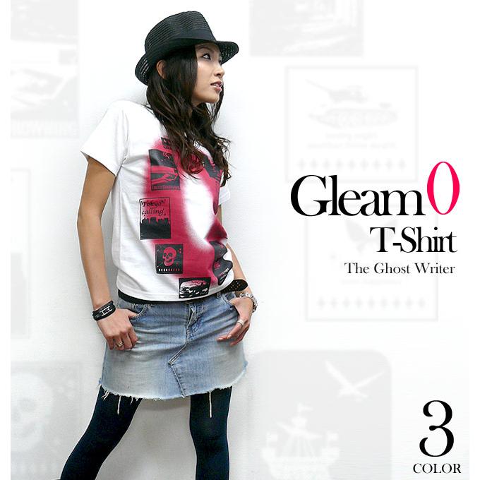 Gleam 0(ゼロ) Tシャツ ( ホワイト ) -X- 半袖 白地 零 ZERO 数字 グラフィックデザイン フォト パンクロックTシャツ PunkRock かっこいい オリジナルブランド |  | 02