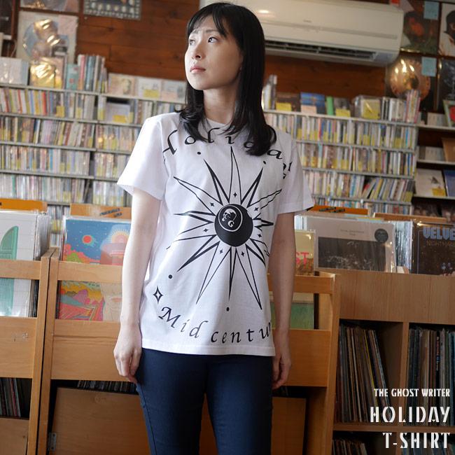 HOLIDAY (ホリデー) Tシャツ (ホワイト) -X- 半袖 白色 パンクロックTシャツ スカル 髑髏 グラフィックデザイン オリジナル | レディースセレクト | 02