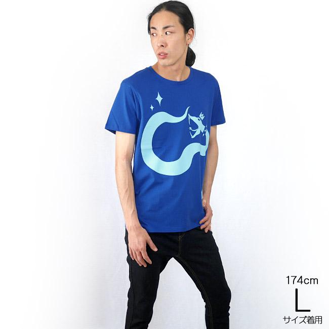ロイヤルスネイク ライトTシャツ(ロイヤルブルー)-X-半袖 青色 Blue カットソー へび ヘビ 蛇柄 PUNK パンクTshirt ロックンロール ROCK’NROLL | ブランド登録なし | 03