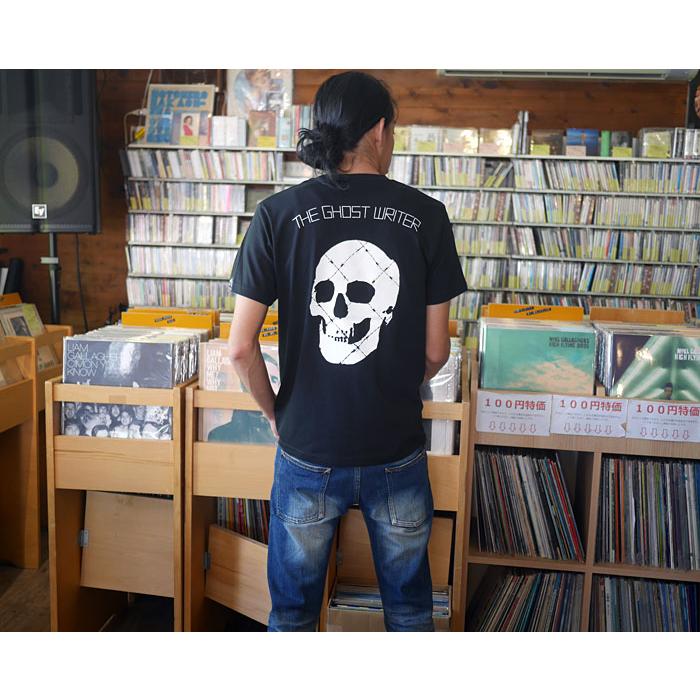 パンクロックTEE / Ghost Emblem (ゴースト エンブレム) Tシャツ (ブラック) -F- 半袖 黒色 骸骨 ドクロ柄 スカル SKULL PUNKROCK ワンポイント バックプリント |  | 06