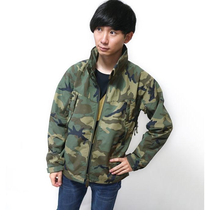 HOUSTON（ヒューストン） タクティカル ジャケット ( ウッドランド )-G