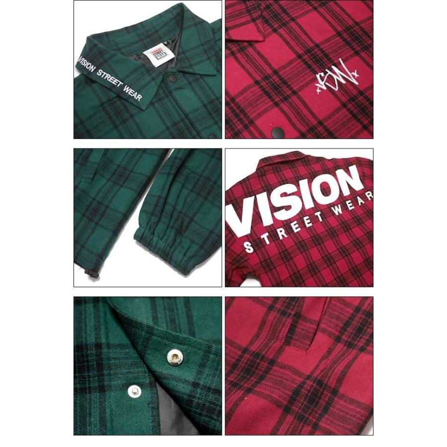 VISION STREET WEAR（ヴィジョンストリートウェア） チェック柄 コーチ