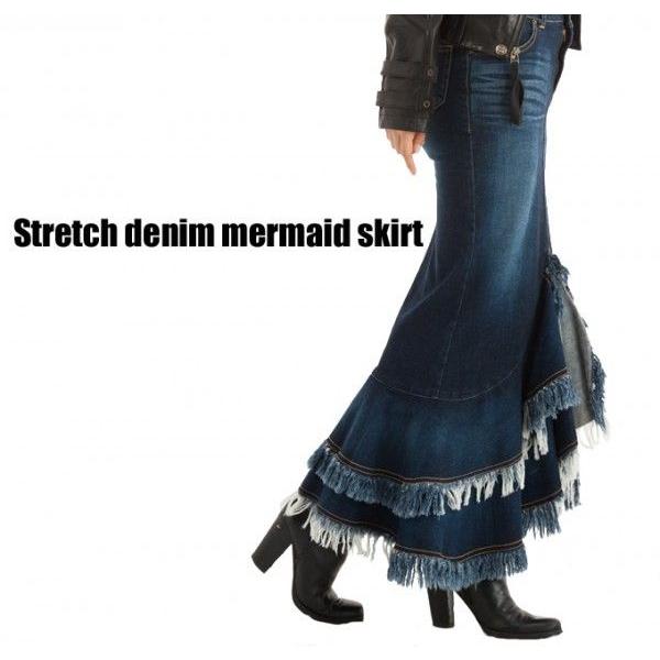 デニムの聖地児島denimマーメードスカート ストレッチデニム Sms2103 ライダース コート Bambino Pecora 通販 Yahoo ショッピング