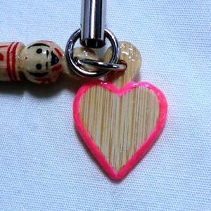 こけしストラップ（ハート） |  | 02