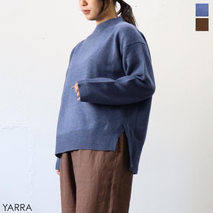 YARRA（ヤラ）ウール混ハイネックニット : Bamboo Leaf. - 通販 