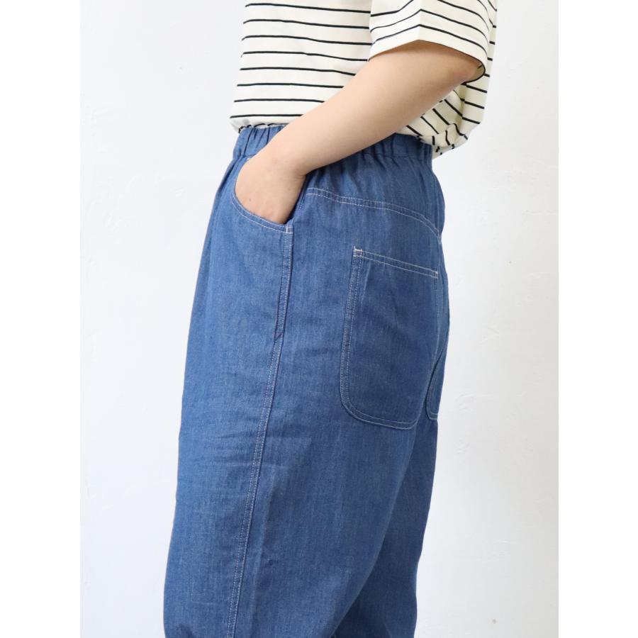 【春夏アイテム 30％オフセール】【再入荷｜HEAVENLY （ヘブンリー）コットン リネン 4.5OZ デニム ワイド パンツ |  | 09