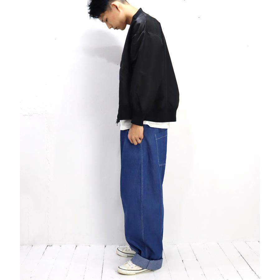 NARU（ナル）8オンスムラデニムノッポパンツ メンズ : Bamboo Leaf