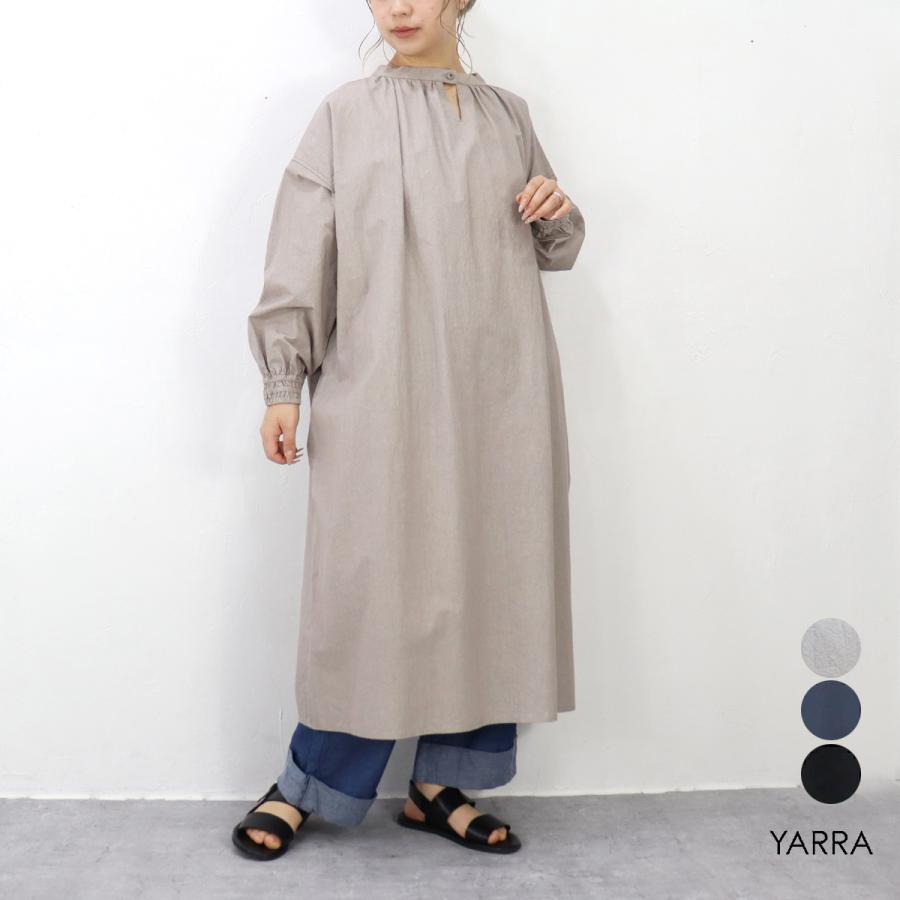 50％オフセール】YARRA（ヤラ）コットンダンプ2wayワンピ : yr-205-079  