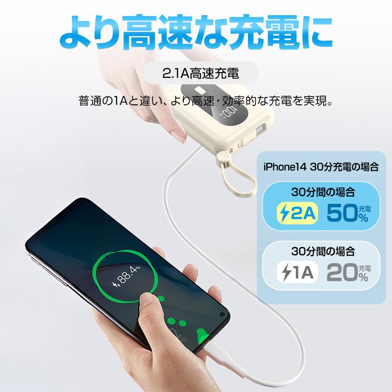 モバイルバッテリー iPhone 10000mAh 大容量 残量表示 3台同時 モバイルバッテリー iPhone 10000mAh 大容量 残量表示 3台同時