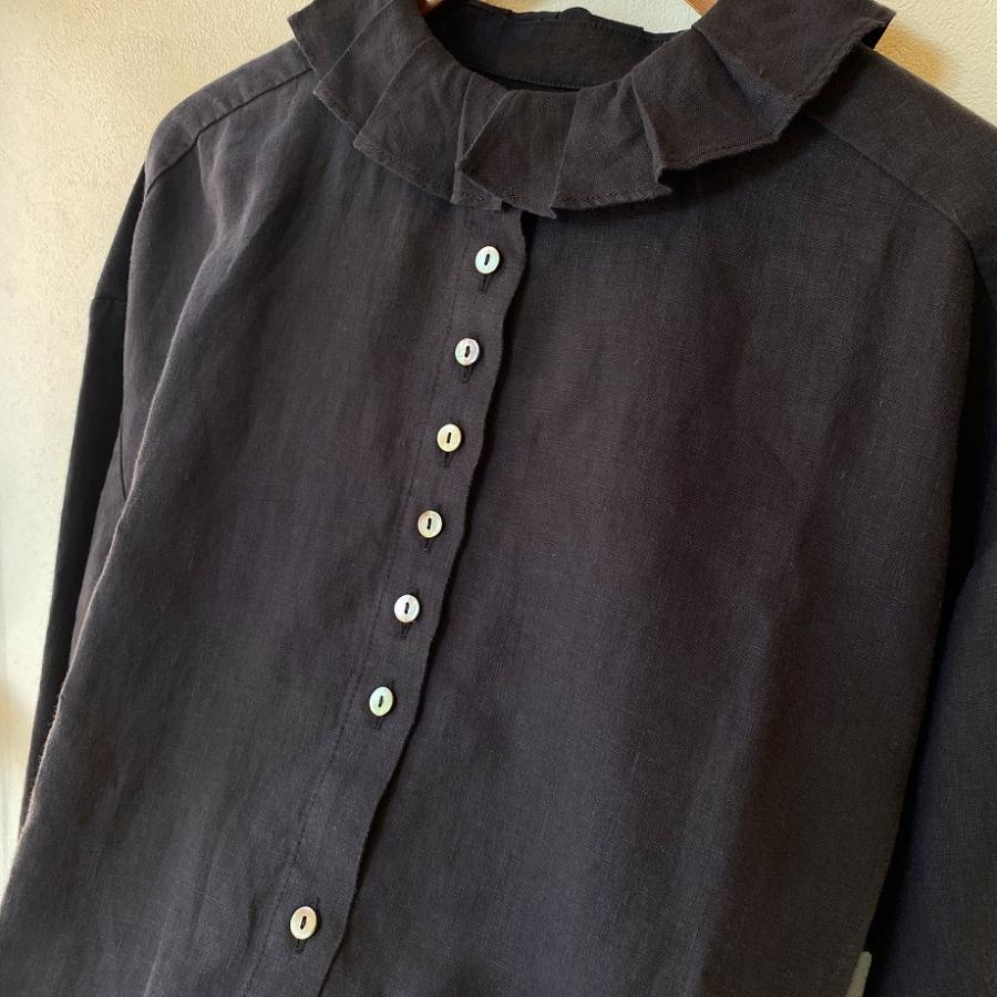 Hands of creation（ハンズオブクリエイション） ブラウス 40/-linen微