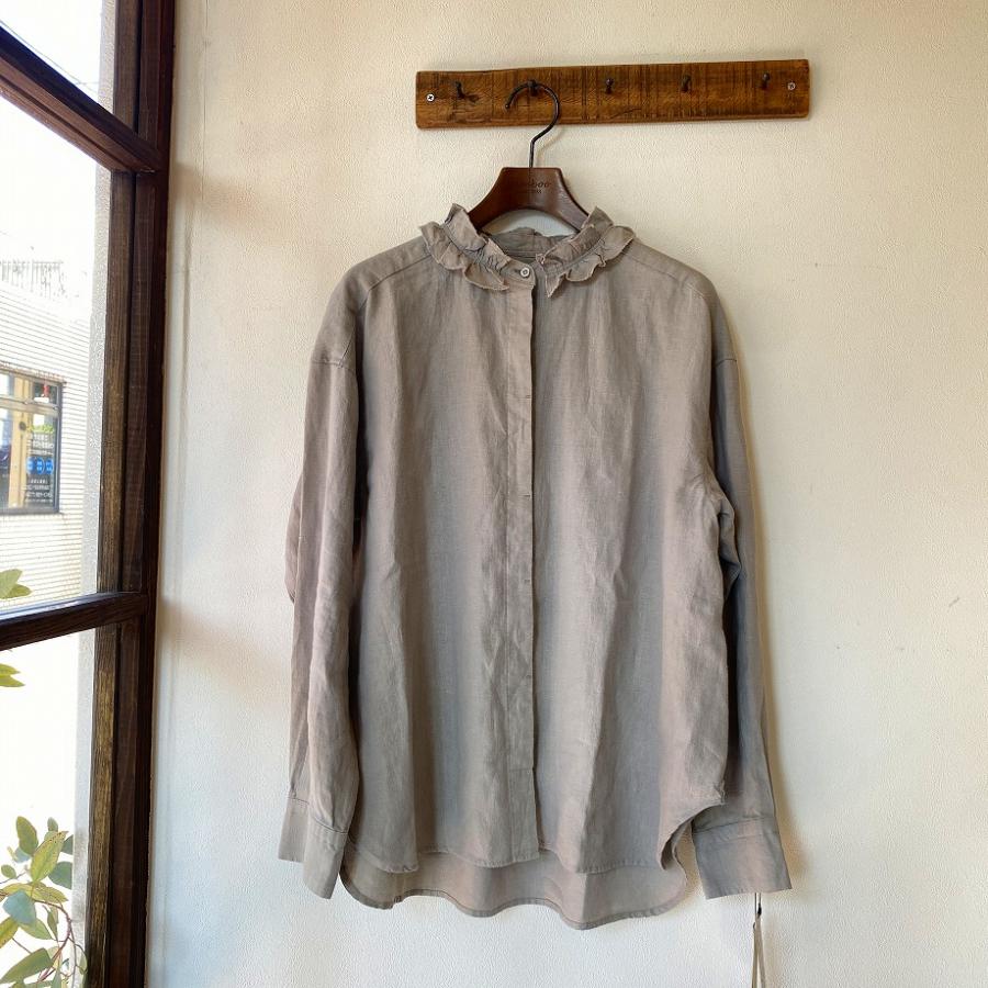 Hands of creation（ハンズオブクリエイション） ブラウス 40/-linen微