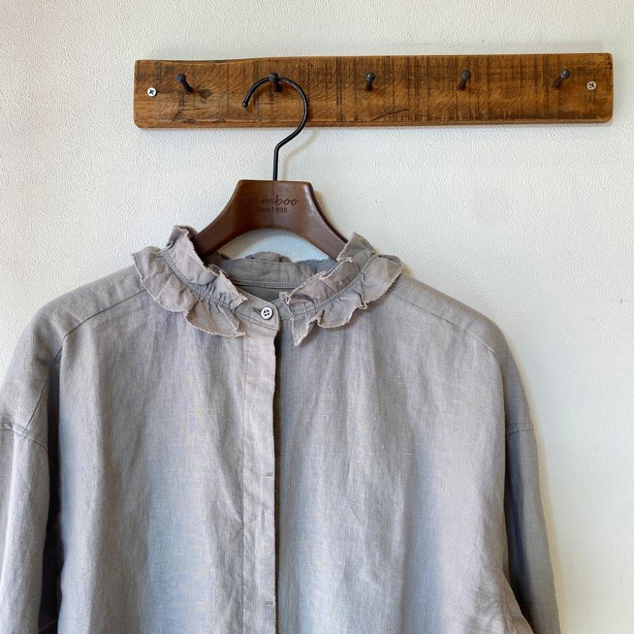 Hands of creation（ハンズオブクリエイション） ブラウス 40/-linen微