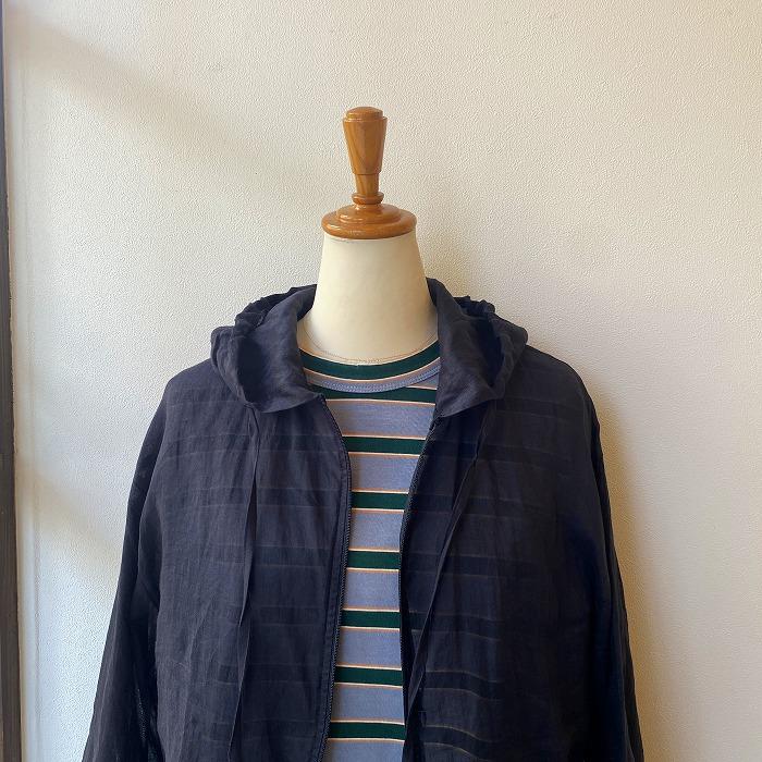 未使用品/リネン100%】OUTIL MANTEAU BIDOS パーカー 3 楽天市場