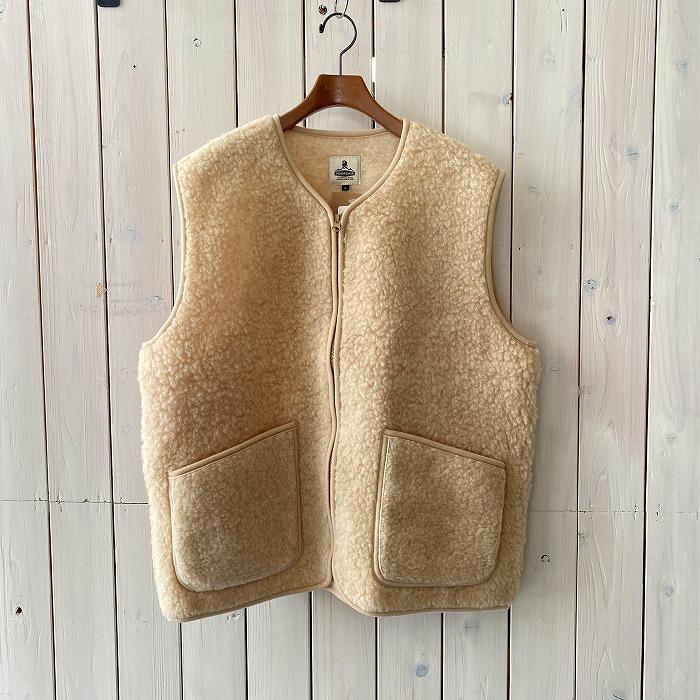 COLD BREAKER（コールドブレーカー） ベスト ボアベスト ベージュ 8158