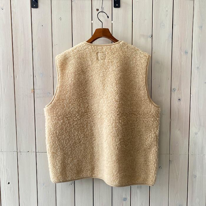 COLD BREAKER（コールドブレーカー） ベスト ボアベスト ベージュ 8158