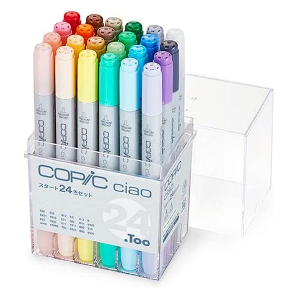 コピック（COPIC） .Too copic コピックチャオ スタート 24色セット