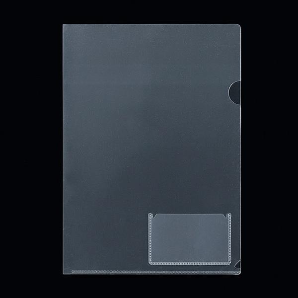 山口工業 A4 クリアホルダー 名刺ポケット付 10枚入 YG-10-10