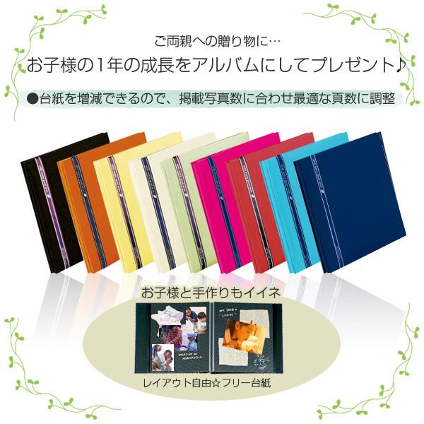 セキセイ ミニフリーアルバム／台紙枚数：10枚（黒）／ビス式／表紙