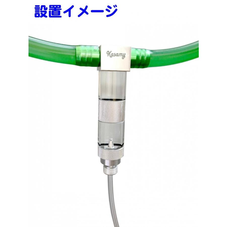 kasamy 水槽用 CO2 拡散器 インライン型 ディフューザー 外部 強制添加