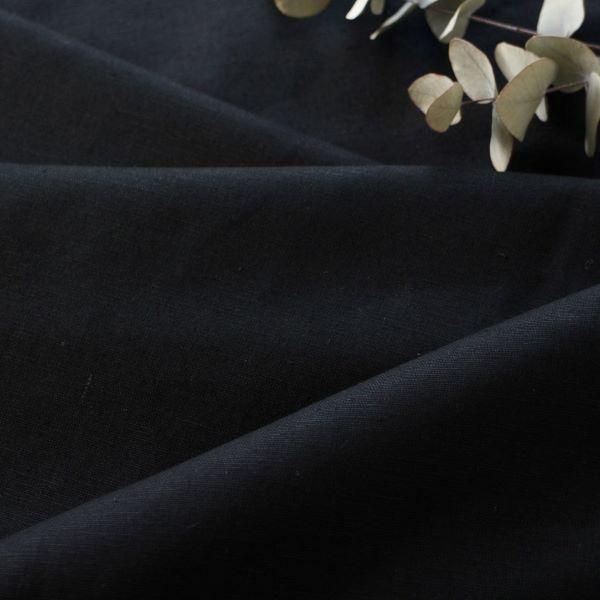 生地 天然抗菌 天然竹繊維 竹 バンブー バンブーリネン バングロ生地 日本製 平織 無地 竹35 綿65 ブラック 1ｍ単位 123cm Bg バングロショップ 通販 Yahoo ショッピング