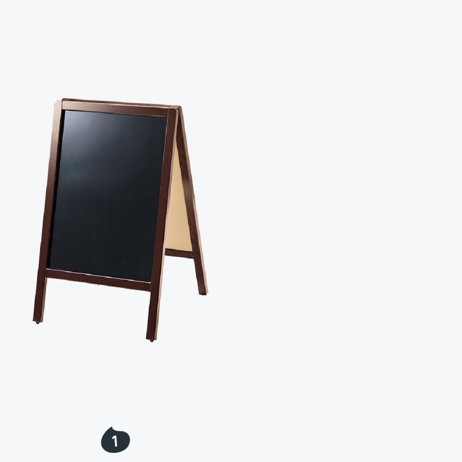 A型ボードコンパクト ブラウン |  | 01