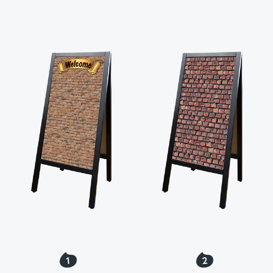 レンガ調 A形マジカルボード 両面タイプ |  | 01