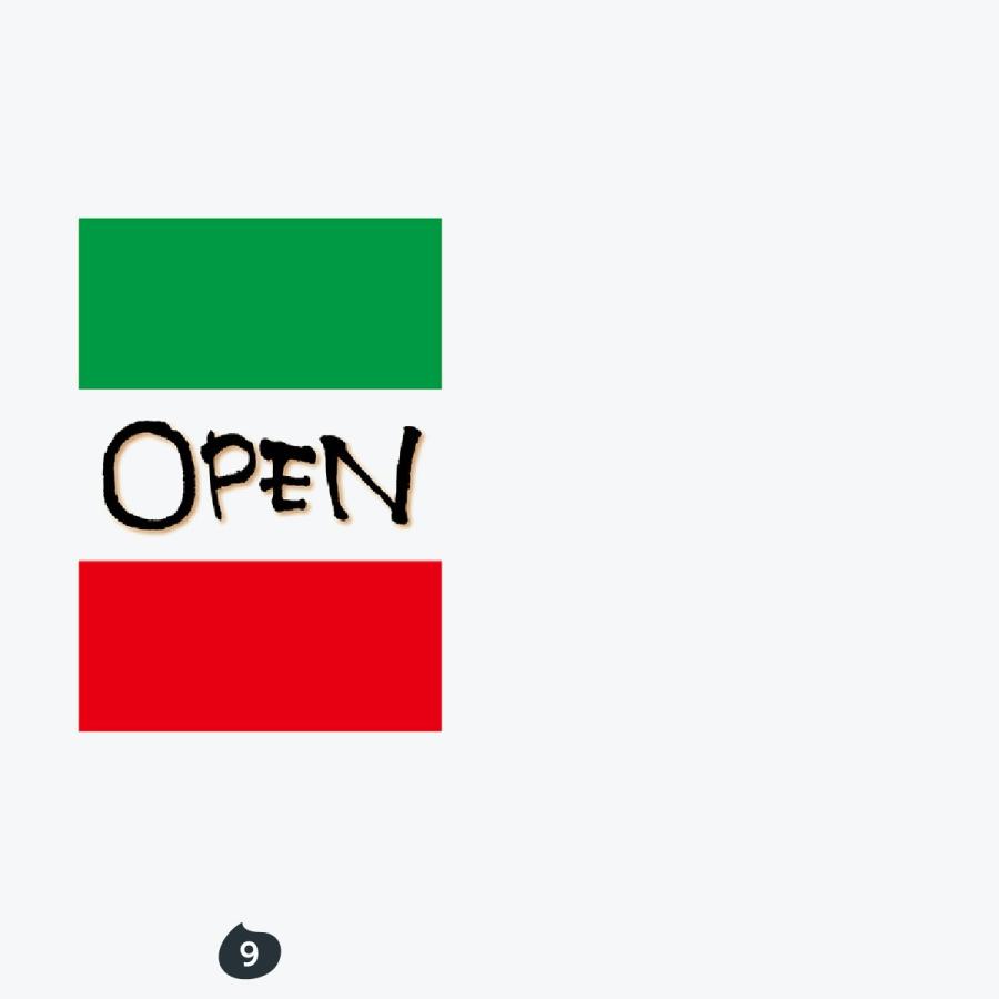 バックライトフィルム SALE OPEN A1 |  | 05