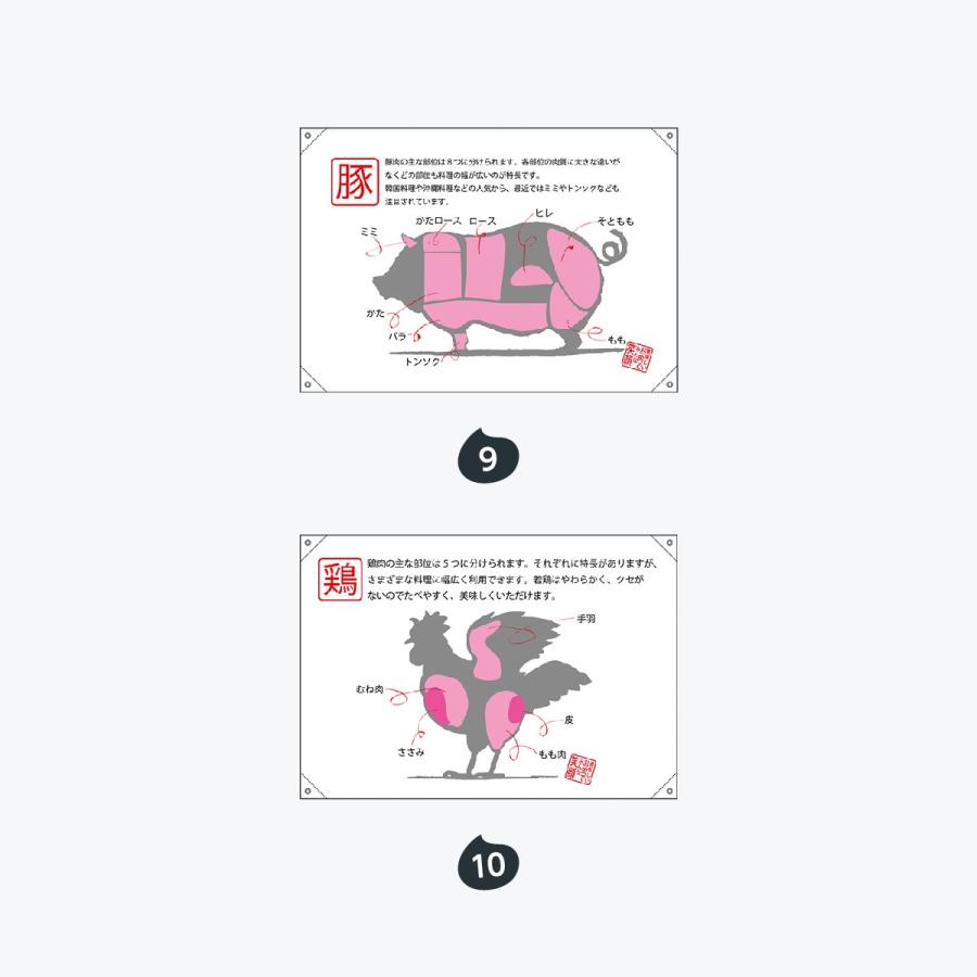 焼肉 ハンプ ドロップ旗 W1000mm×H700mm |  | 05