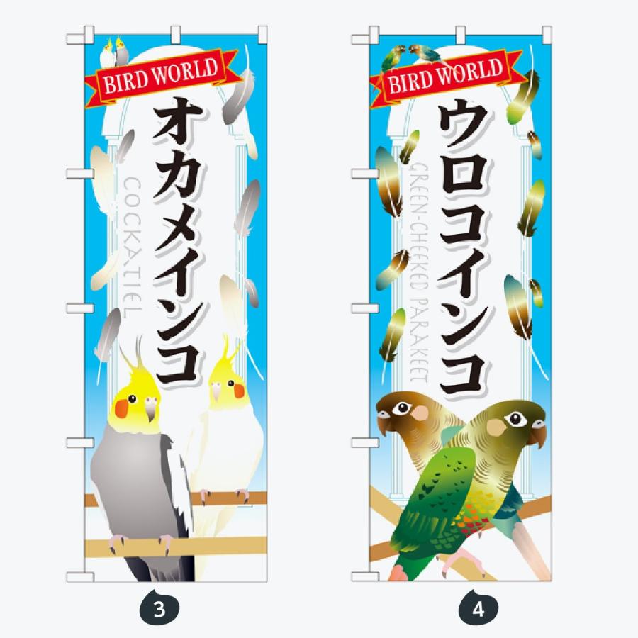ペットショップ インコ のぼり旗 |  | 02