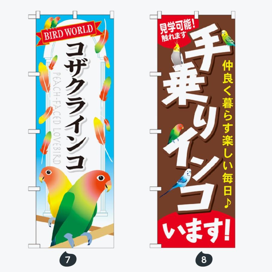 ペットショップ インコ のぼり旗 |  | 04