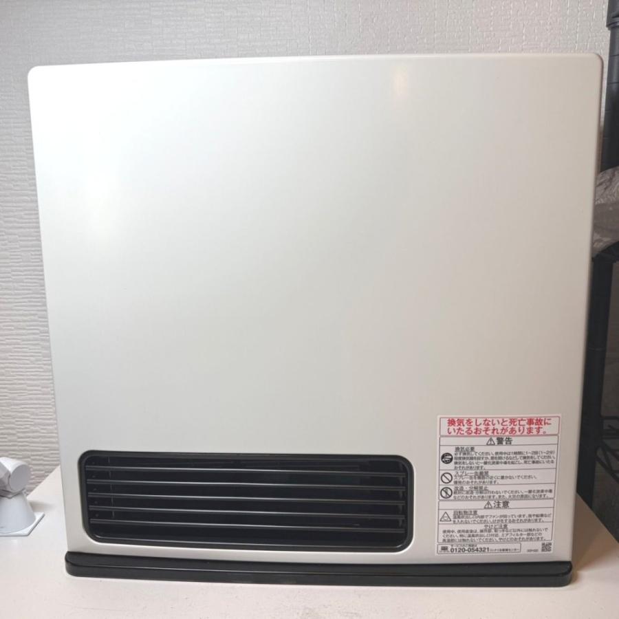 リンナイ Rinnai ガスファンヒーター 燃料LPガス 木造11畳