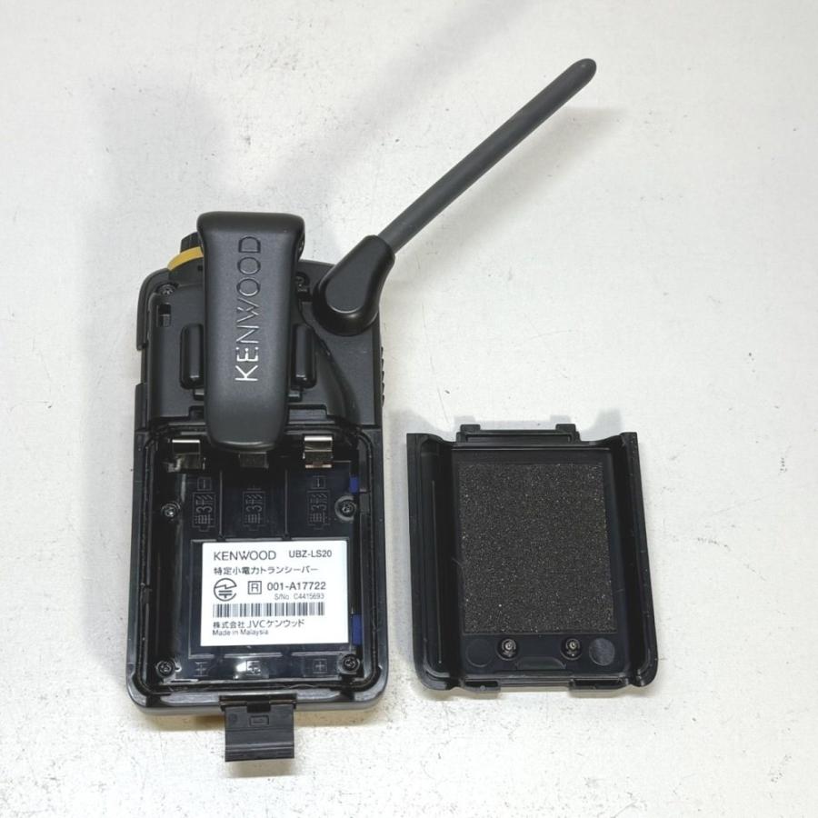 KENWOOD UBZ-LP20 トランシーバー　イエロー　付属品あり‼️ 特定小電力トランシーバー DEMITOSS(イエロー) UBZ-LP20Y JVC