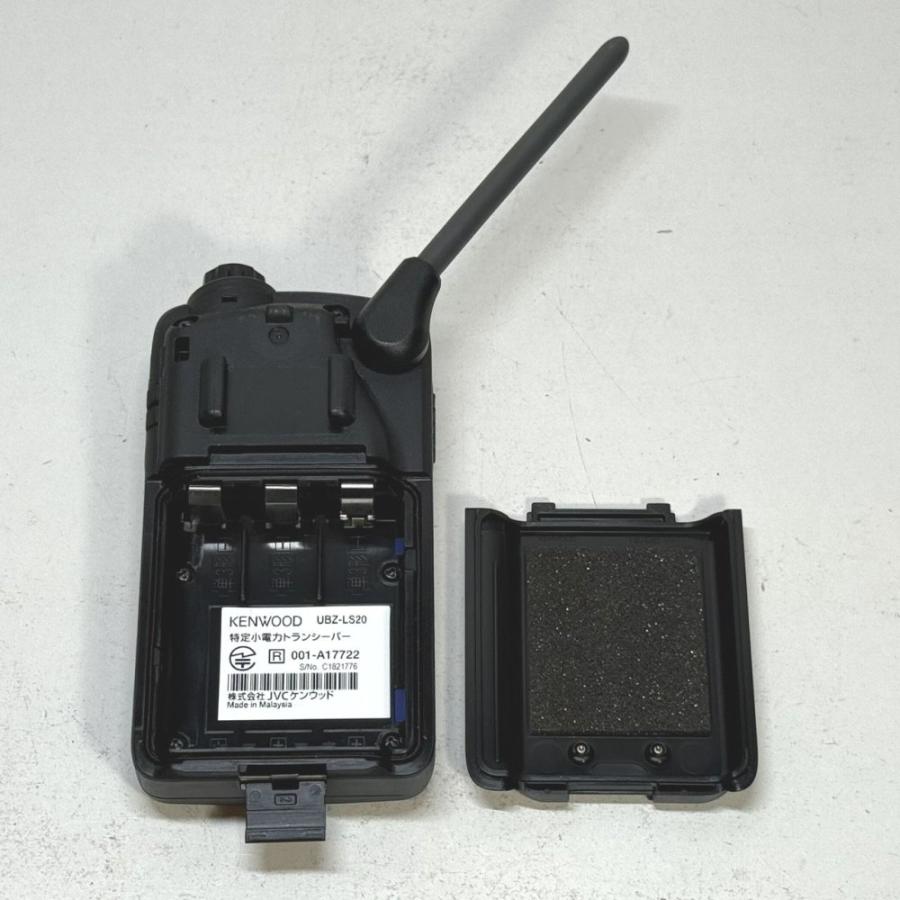 JVCケンウッド 特定小電力トランシーバー UBZ-LS20 ブラック デミトス
