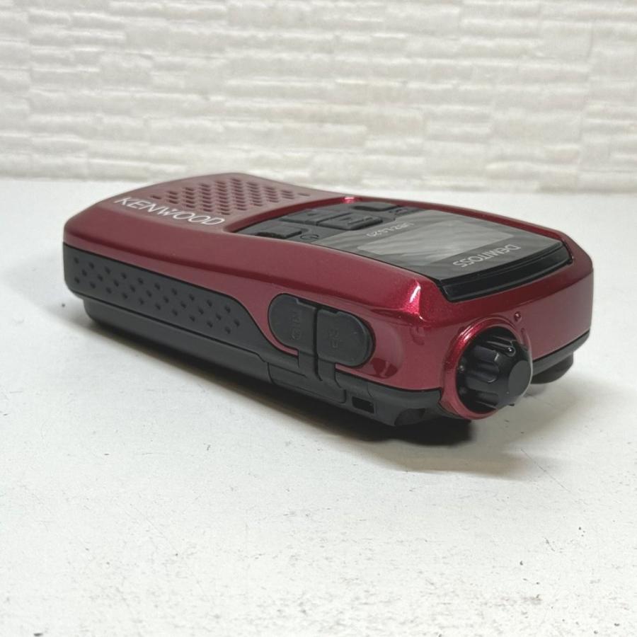 【動作品】KENWOOD トランシーバー UBZ-LS20 ブラック レッド JVCケンウッド 特定小電力トランシーバー UBZ-LS20 レッド デミトス