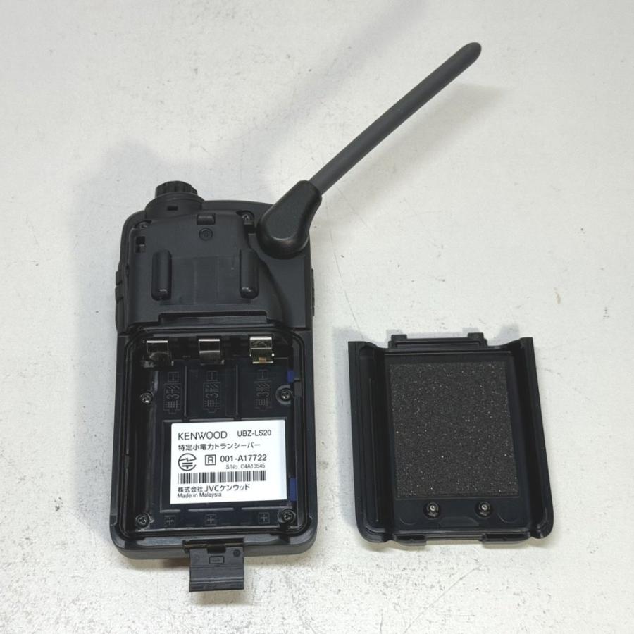 ケンウッド トランシーバー UBZ-LS20 ブラック デミトス　新品 JVCケンウッド 特定小電力トランシーバー UBZ-LS20 ブラック デミトス