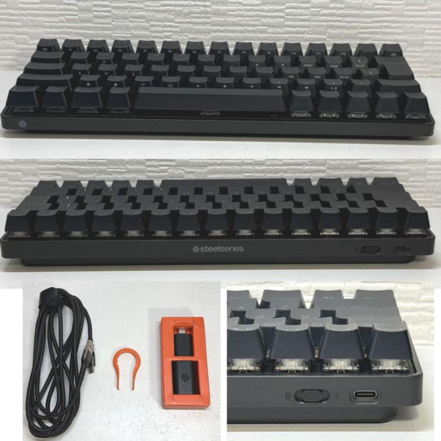 Steelseries ゲーミングキーボード Apex Pro Mini Wireless JP 無線