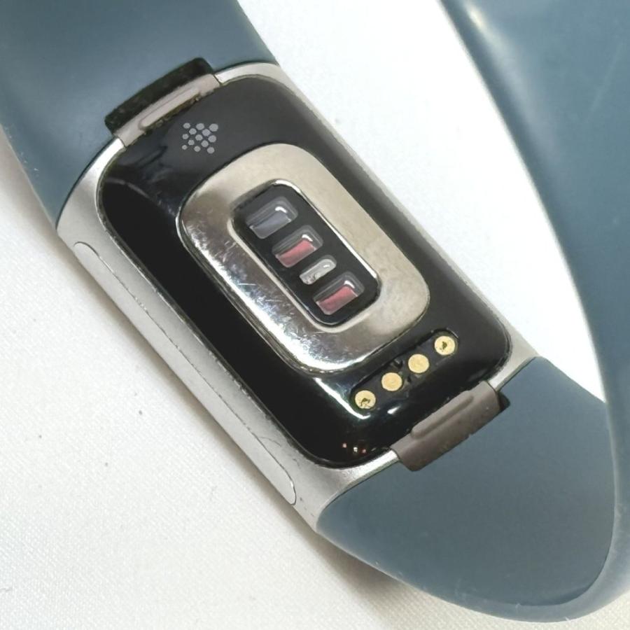 Fitbit Charge 5 スチールブルー-プラチナ 日本正規品 Suica対応 GPS