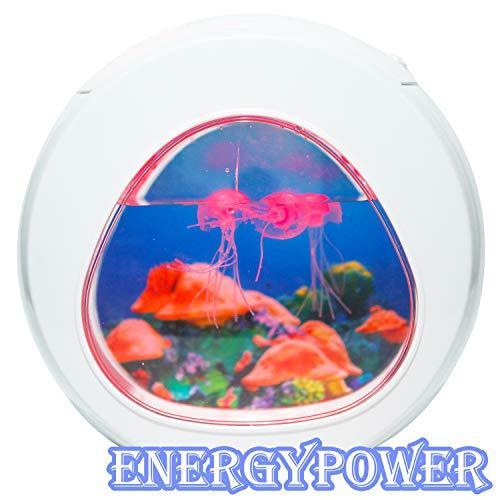 Energypower クラゲ専用水槽 ジェリーフィッシュアクアリウムミニ フェイククラゲ3匹付 餌やり不要 カラフルledイ Jns4490 Banana Store 通販 Yahoo ショッピング