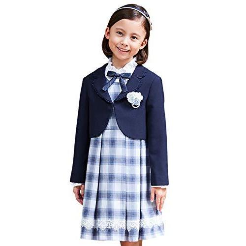 新版 Chopin ショパン 入学式 女の子 スーツ 子供服 ニュアンスブルージャンパースカート3点セットスーツ 115 1 130cm 好評 Kuljic Com