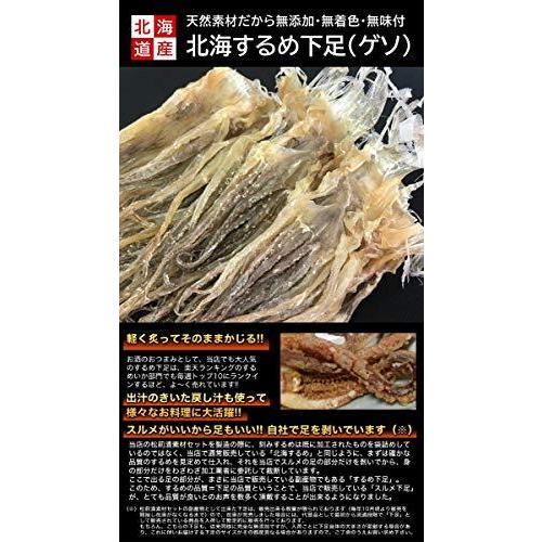 絶対一番安い 北海するめ下足 北海道産 天然素材 無味付 無着色 無添加 真いか げそ 足 いか スルメ ゲソ 1kg 魚介類 海産物 Hermandad Estrella Org