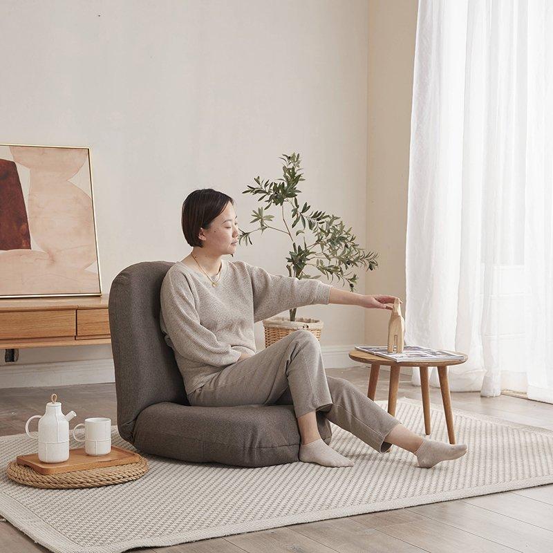 座椅子 リクライニング ソファ コンパクトフロアチェア リクライニング機能 テレワーク 在宅 日本人気超絶の プレゼント 最大52％オフ ギフト おうち時間 高品質