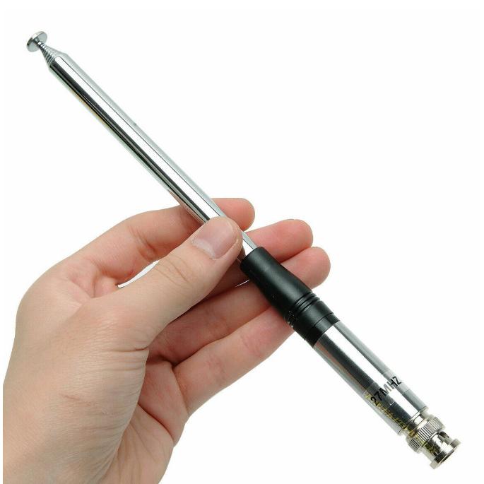 漁業無線・CB無線・アマチュア無線等に27MHz用 ハンディ BNC ロッド