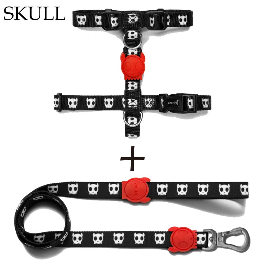 zee.dog 　リード　2本セット zee.dog】 H HARNESS LEASH SET [S] Hハーネス リード セット 3