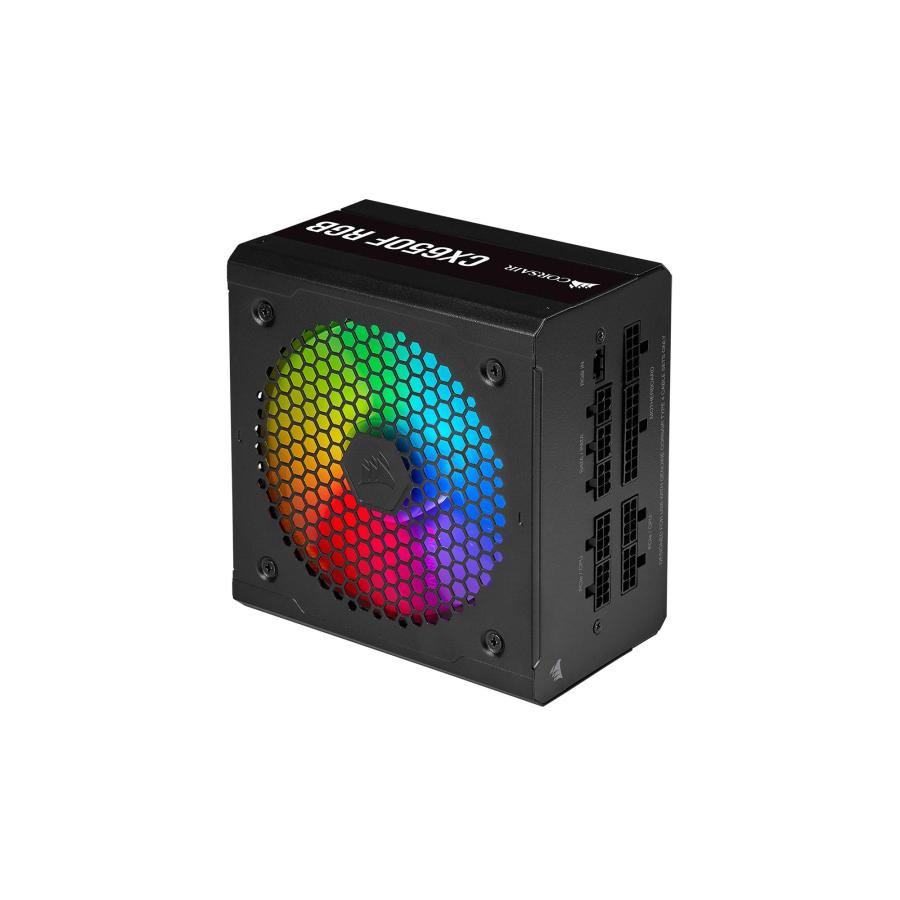 メール便不可 Corsair CX650F RGB -Black- 650W フルモジュラー式 PC電源ユニット 80PLUS Bronze CP-9020217-