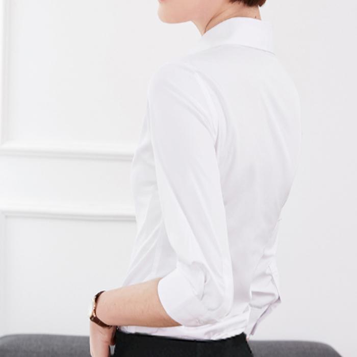 レディース シャツ 七分袖 ７分袖 ブラウス オフィス ビジネス 事務服 制服 リクルート ノーアイロン 形態安定 白 無地 ホワイト 大きいサイズ Uvカット 7sode Rshirts レディースファッションバナナ 通販 Yahoo ショッピング