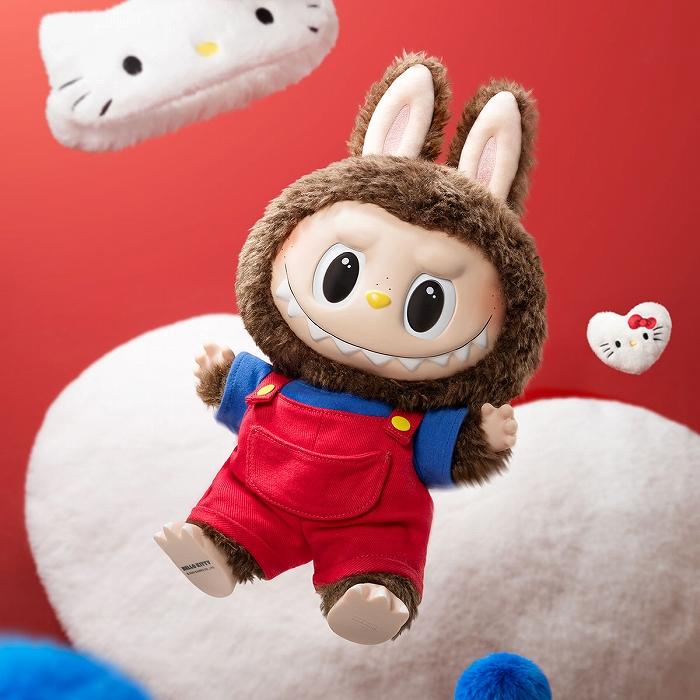 正規品】 ラブブ ハローキティ ぬいぐるみ THE MONSTERS × HELLO KITTY