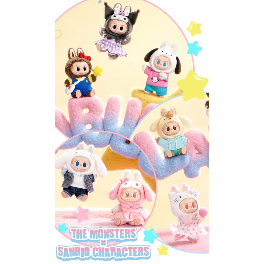 [激安]popmart ラブブLABUBU×Sanrioサンリオ アソート サンリオ - POPMART LABUBU×Sanrio アソート ラブブ サンリオの通販 by